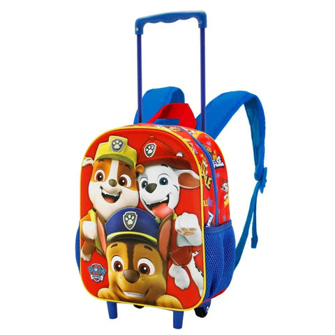 Paw Patrol Guys 3D Trolley Backpack 34cm