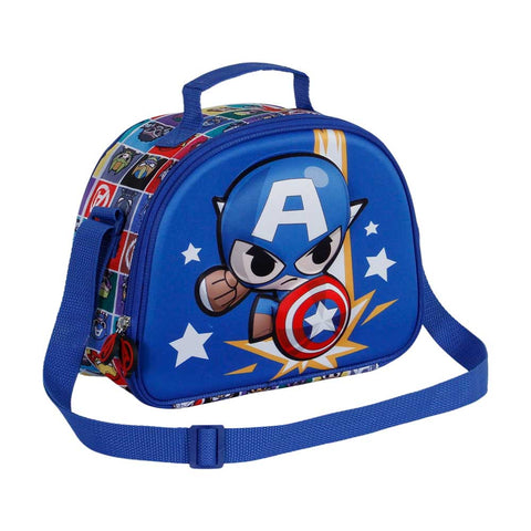 Marvel Captain America Punch 3D Lunch Bag