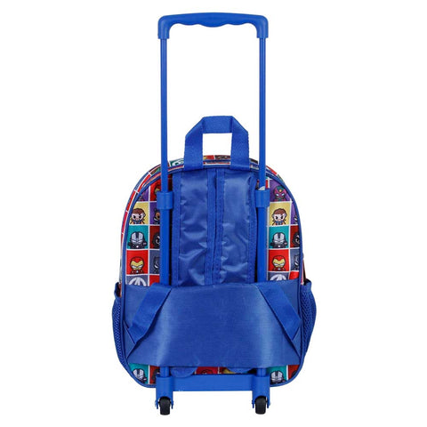 Marvel Captain America Punch 3D Trolley Backpack 34cm