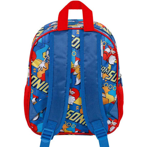 Sonic The Hedgehog Team 3D Backpack 31cm