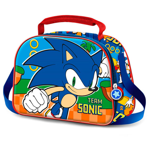 Sonic The Hedgehog Team 3D Lunch Bag