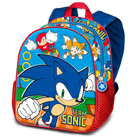 Sonic The Hedgehog Team 3D Backpack 39cm