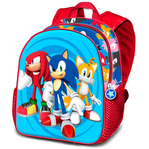 Sonic The Hedgehog Friends 3D Backpack 39cm