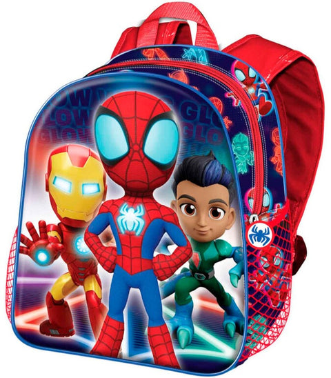 Marvel Spider-Man Spidey Glow 3D Backpack 39cm