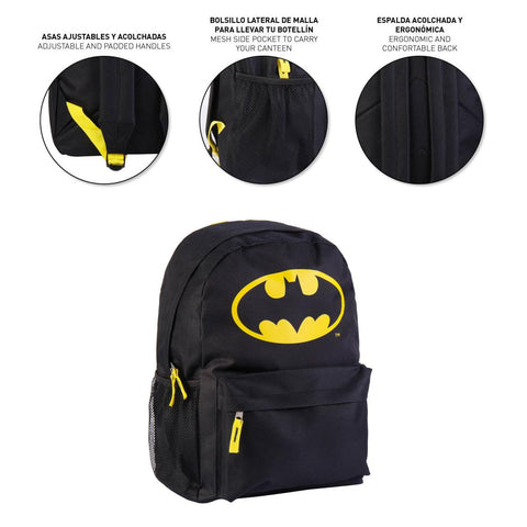 Batman Casual Backpack 1 Main Compartment 41cm