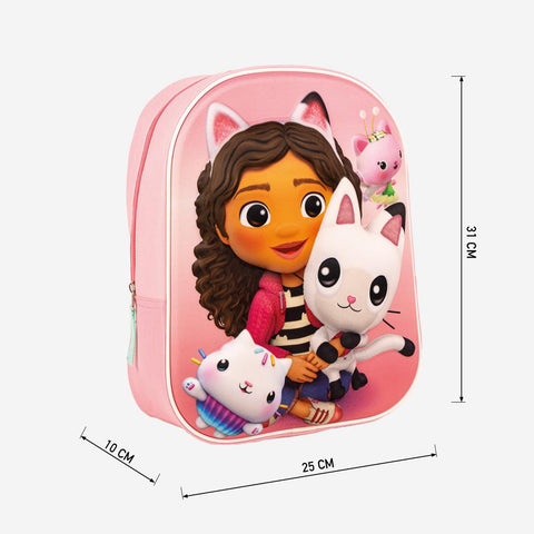 Gabby's Dollhouse 3D Backpack 31cm