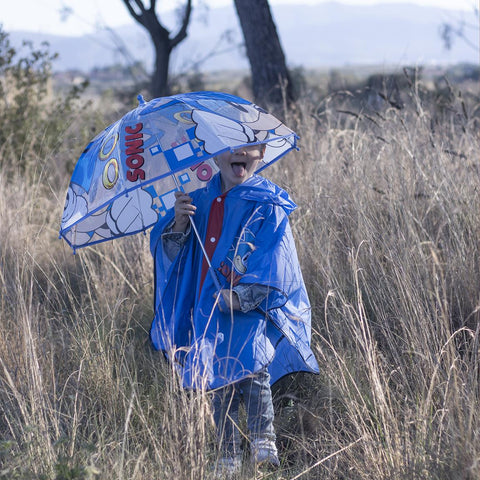 Sonic The Hedgehog Manual Umbrella 45cm