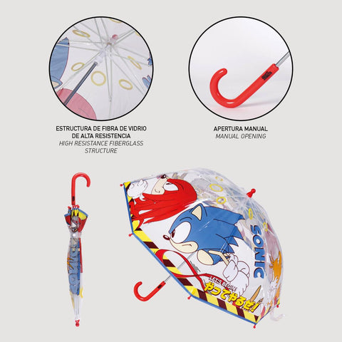 Sonic Team Let's Begin Manual Umbrella 45cm