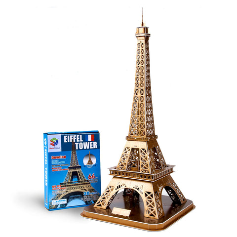 Magic Puzzle Eiffel Tower Big 3D Puzzle