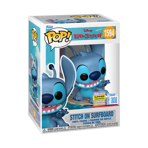 Funko Pop! Disney Stitch on Surfboard