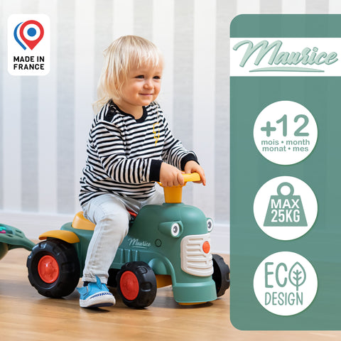 Falk Tractor Carrier Maurice Green With Trailer