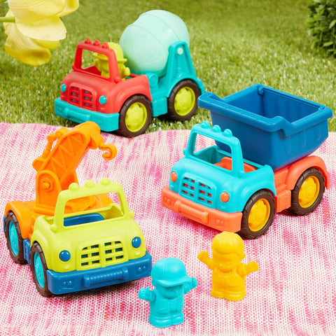 B. Happy Cruisers Construction Truck Set