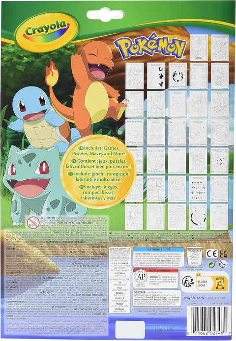 Crayola Pokémon Activity Book