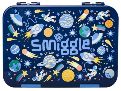 Smiggle Astronaut Medium Bento Lunch Box