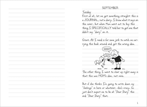 Diary Of A Wimpy Kid No.1