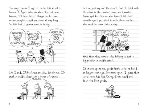 Diary Of A Wimpy Kid No.1