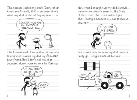 Diary of a Wimpy Kid, Diary of an Awesome Friendly Kid