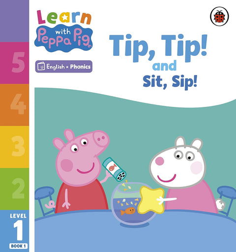 Learn with Peppa Level 1 Tip Tip and Sit Sip