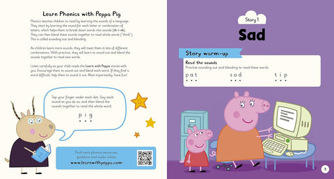 Learn with Peppa Level 1 Sad and Tip a Pan