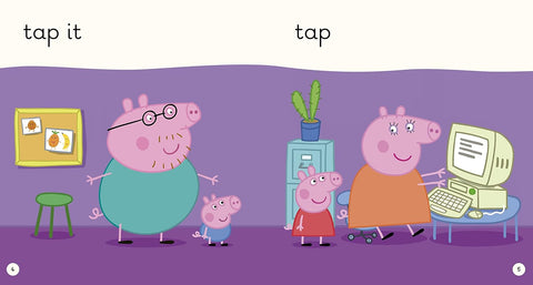 Learn with Peppa Level 1 Sad and Tip a Pan