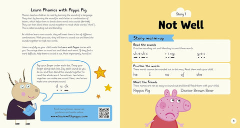 Learn with Peppa Phonics Level Not Well and Fill it Up!