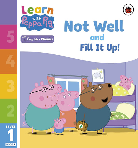 Learn with Peppa Phonics Level Not Well and Fill it Up!