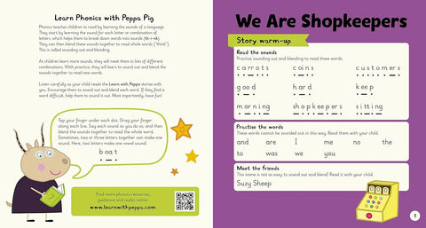 Learn with Peppa Level 2 We Are Shopkeepers