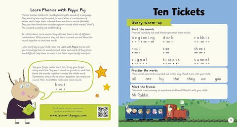 Learn with Peppa Level 2 Ten Tickets