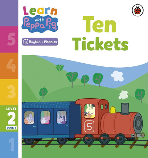 Learn with Peppa Level 2 Ten Tickets