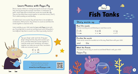 Learn with Peppa Level 1 Fish Tanks and The Van