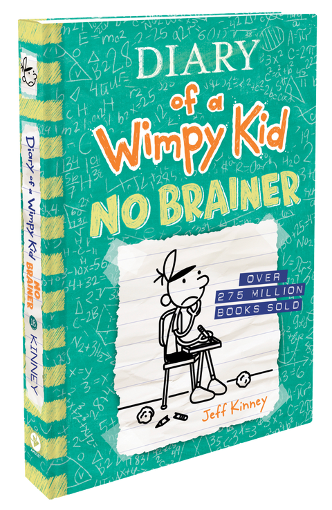 Diary Of A Wimpy Kid No.18 No Brainer (Hard Cover)