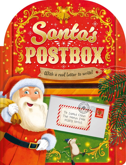 Santa's Postbox With Letter To Write