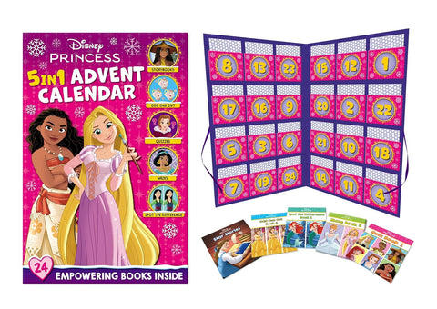 Disney Princess 5-in-1 Advent Calendar