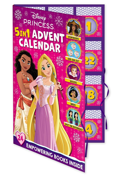 Disney Princess 5-in-1 Advent Calendar