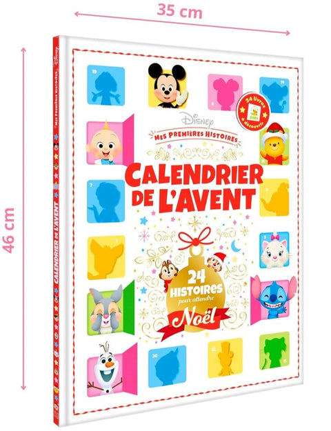 Disney Baby Le Calendrier de l'Avent, 24 Histoires Pour Attendre Noël