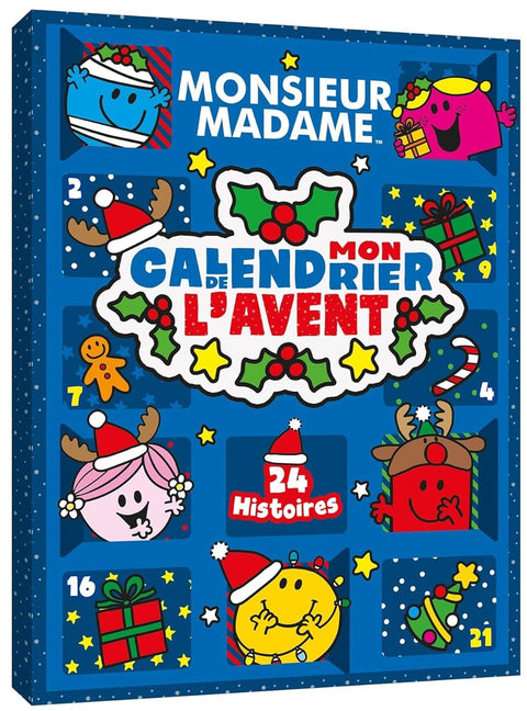 Monsieur Madame Calendrier de l'Avent, 24 Histoires Pour Attendre Noël