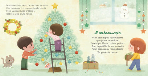 Mon Noël En Chansons, Livre Sonore Avec Boitier