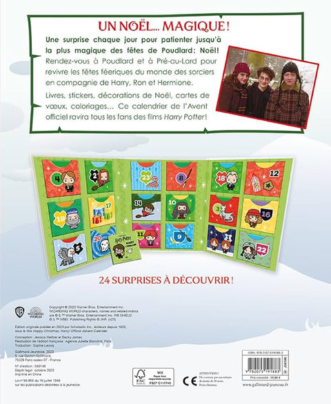 Harry Potter Joyeux Noël, Harry! 24 surprises, Le Calendrier De L'avent Officiel
