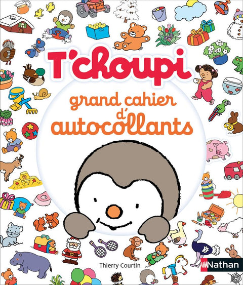 T'choupi Grand Cahier D'autocollants