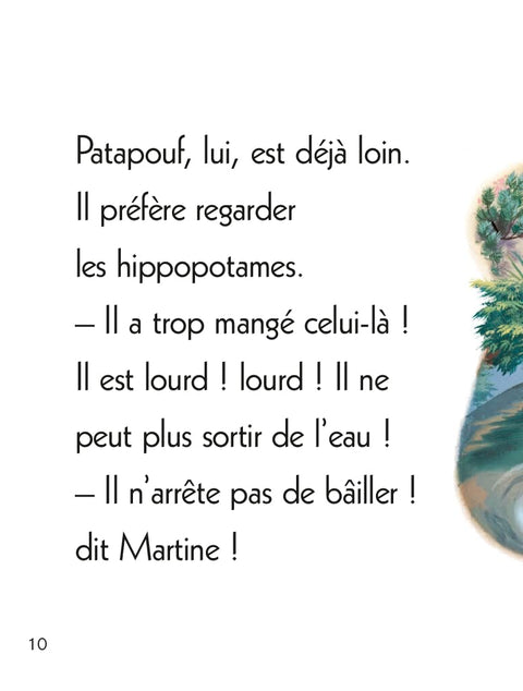 Je commence à lire avec Martine 47, Martine Au Zoo