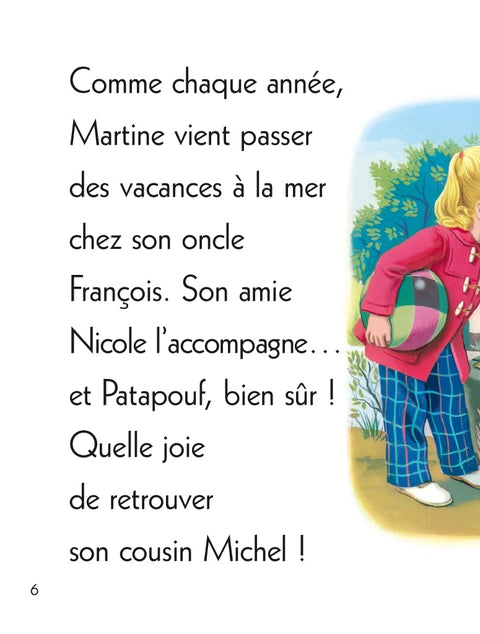 Je commence à lire avec Martine 21, Martine à la mer