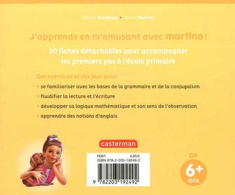 A La Maternelle Avec Martine, J'entre Au CP