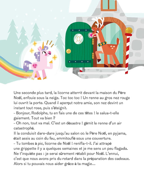 La Licorne à La Rescousse Du Père Noël