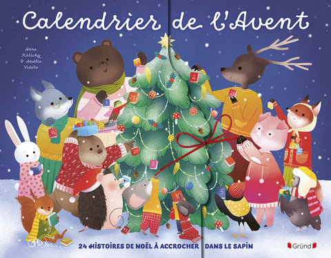 Calendrier de l'Avent, 24 histoires de Noël à accrocher dans le sapin