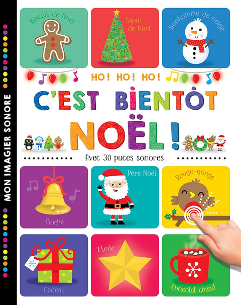 Mon Imagier Sonore, C'est Bientôt Noël!