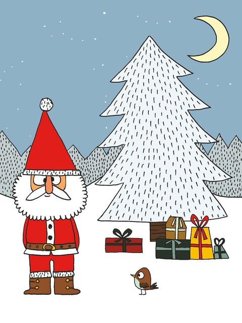 Le Père Noël est tombé dedans!