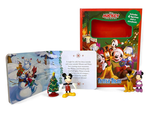 Tattle Tales Disney Mickey & Friends Christmas Activity Book