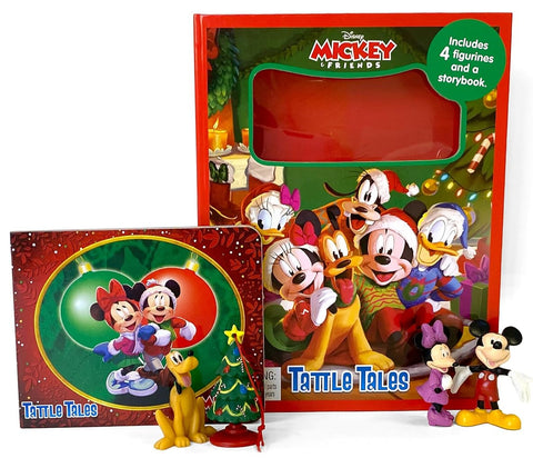 Tattle Tales Disney Mickey & Friends Christmas Activity Book