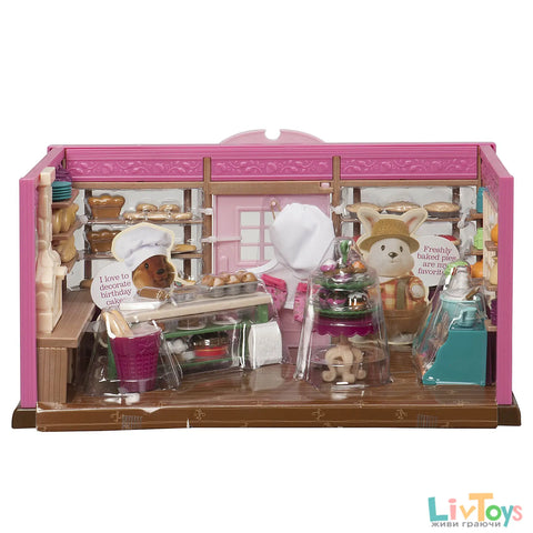 Li'l Woodzeez Bakery Playset