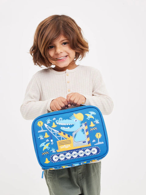 Smiggle Blue Big Dreams Teeny Tiny Square Lunch